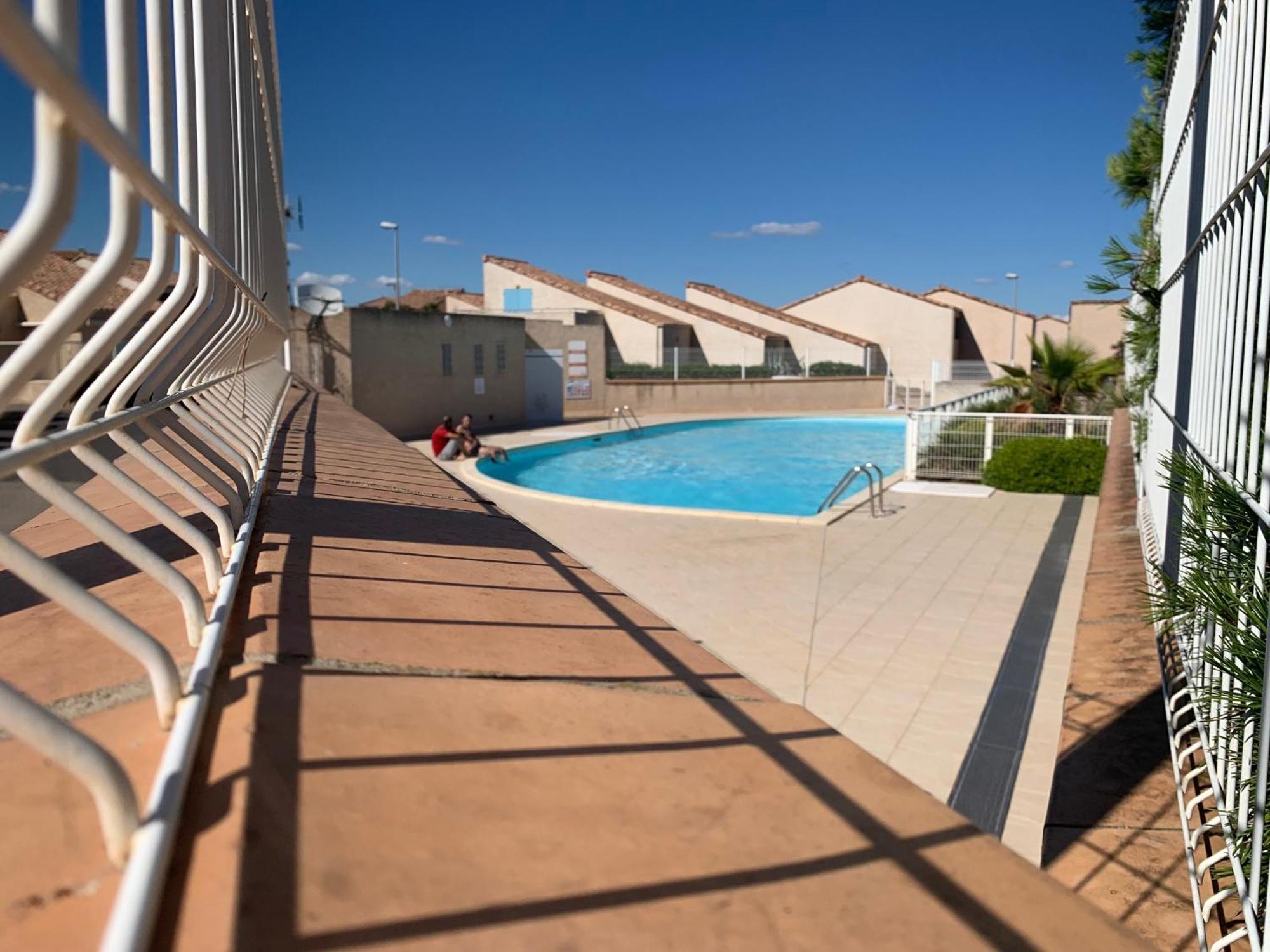 T3 Vue Mer Et Plage, Avec Wifi Et Parking Saint-Pierre-la-Mer  Kültér fotó