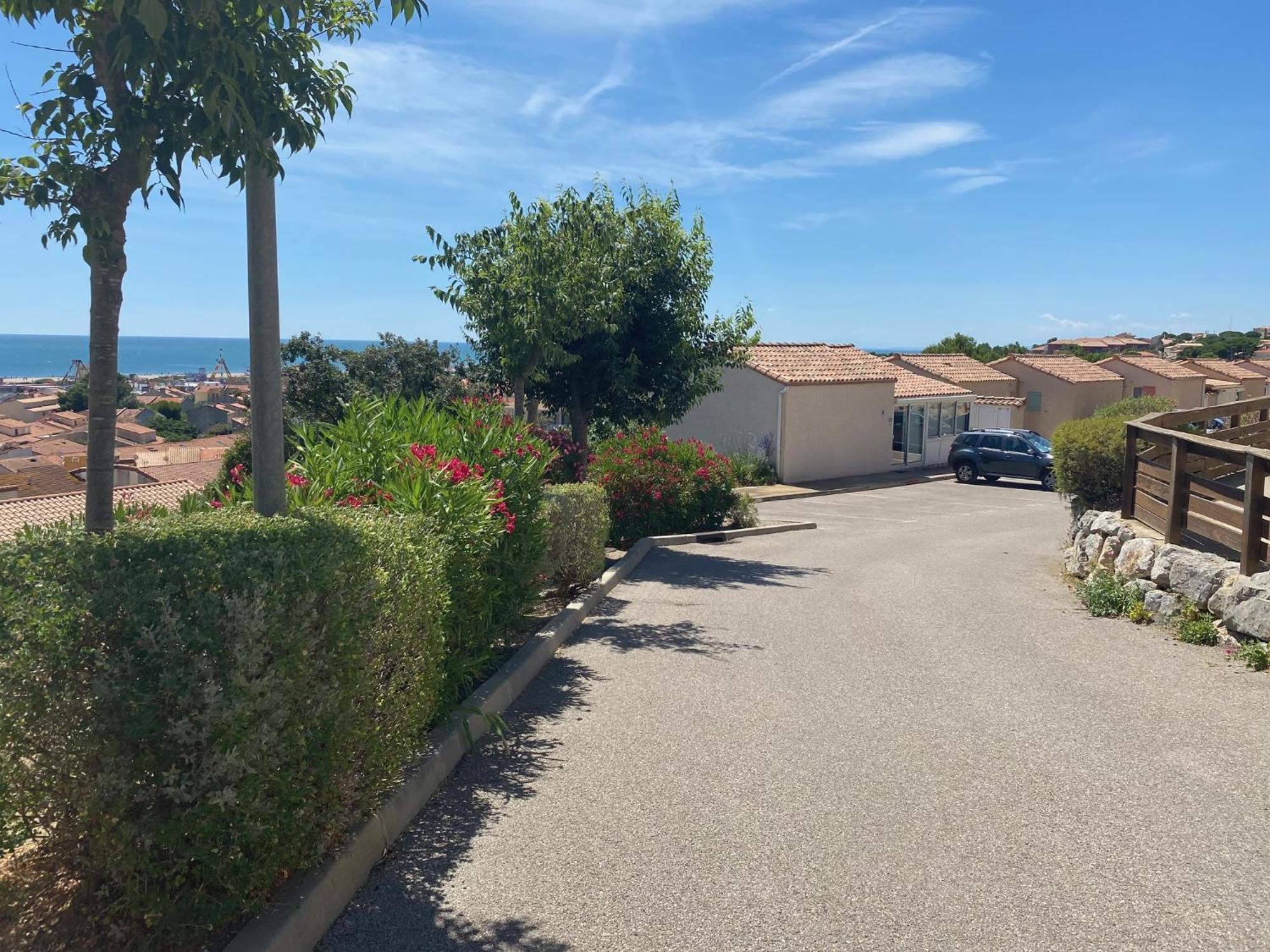 T3 Vue Mer Et Plage, Avec Wifi Et Parking Saint-Pierre-la-Mer  Kültér fotó