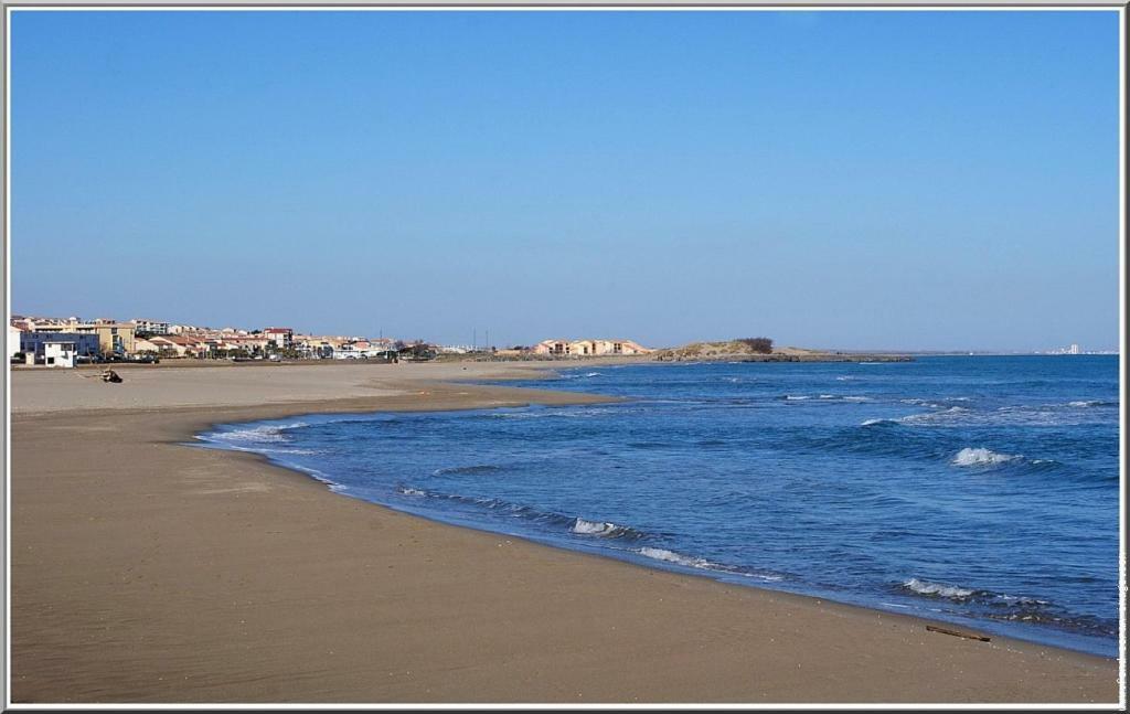 T3 Vue Mer Et Plage, Avec Wifi Et Parking Saint-Pierre-la-Mer  Kültér fotó